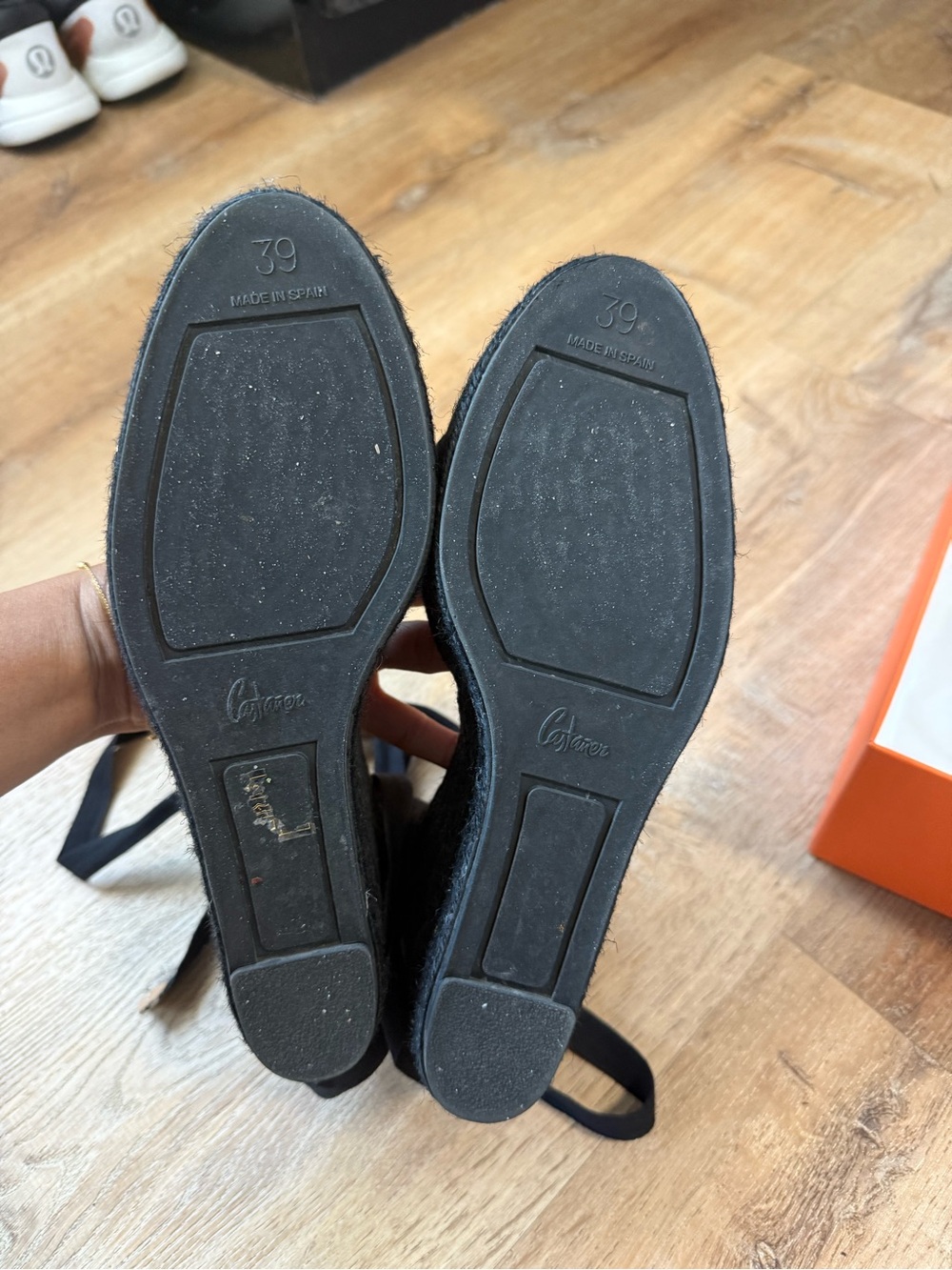 Castaner Black Espadrille Wedge- Chiara - Picture 5 of 7